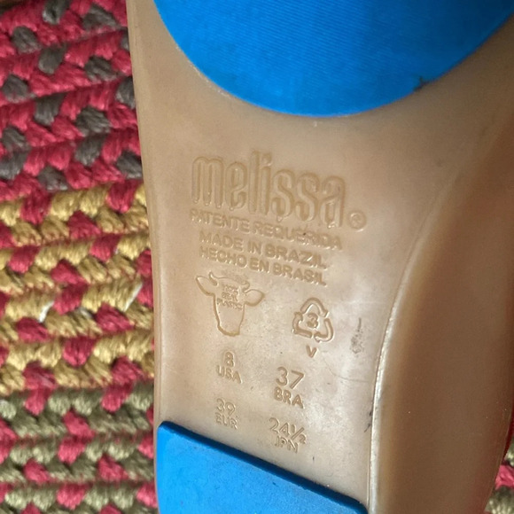 MELISSA SHOES , LANCE AD JELLY SHOE WOMENS 8 - Picture 6 of 8
